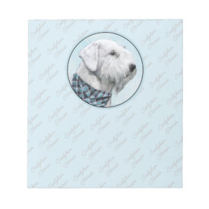 Bloc-note Peinture Sealyham Terrier - Cute Original Chien Ar