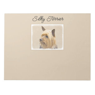 Bloc-note Peinture Silky Terrier - Cute Original Chien Art N