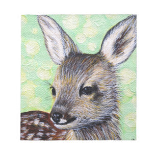 Bloc-note Peinture sur le petit cerf