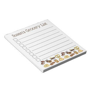 Bloc-note Pennsylvanie Dutch Amish Food Grocert To Do List