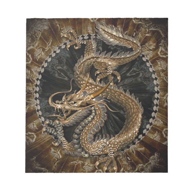 Bloc-note Pentagramme dragon (Devant)