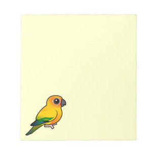 Bloc-note Perruche de Birdorable Sun