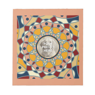 Bloc-note Personalized Photo Mandala Design Baby Shirt