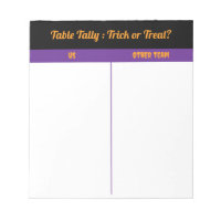 Personnalisé Octobre Table Bunco Halloween Tally