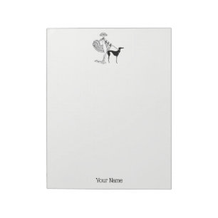 Bloc-note Personnes-Femme-Chien-RempliArtDéco-Trans-BG-ADD-1