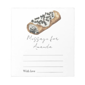 Bloc-note Petit message de capsule temporelle d'anniversaire
