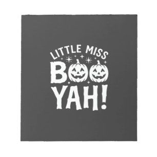 Bloc-note Petit Miss Booyah modèle de citrouille d'Halloween