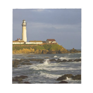 Bloc-note Phare à Pigeon Point State Beach à San 2