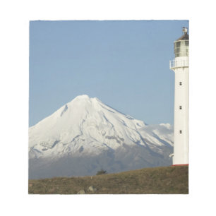 Bloc-note Phare du cap Egmont et mont Taranaki / Mt