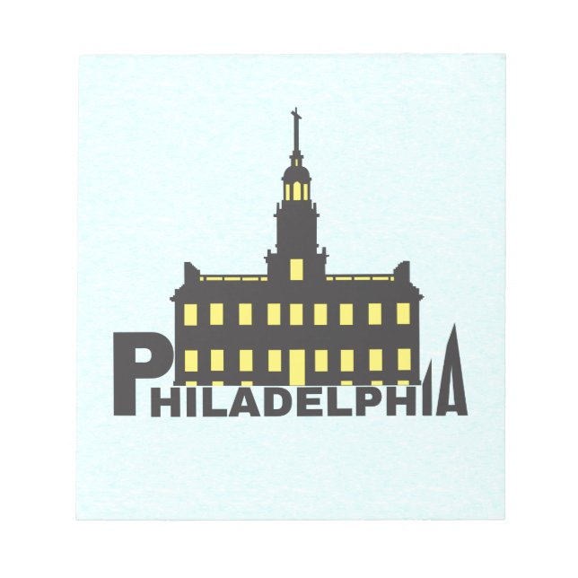 Bloc-note Philadelphie 1 (Devant)