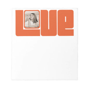 Bloc-note Photo d'amour