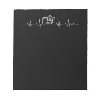Bloc-note Photographie de caméra Photographes de Heartbeat