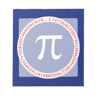 Bloc-note Pi Ring sur le bleu marine