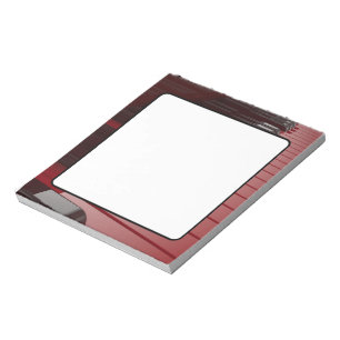 Bloc-note Piano rouge