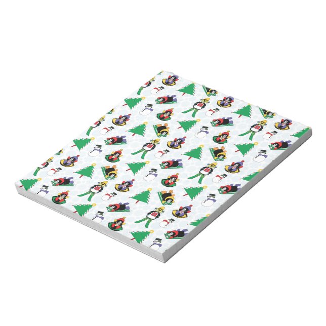 Bloc-note Pingouin de Noël (Tourné)