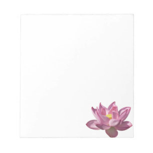 Bloc-note Pink Lotus Flower IV