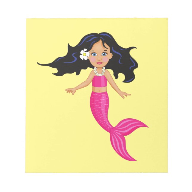 Bloc-note Pink Mermaid (Devant)