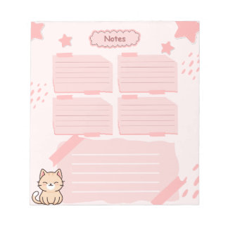 Bloc-note Pink Notepad 