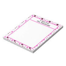 Pink Polka dot teacher appreciation gift