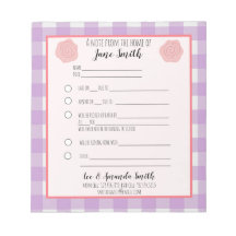 Pink Purple Flower School Note Excusez 1 enfant