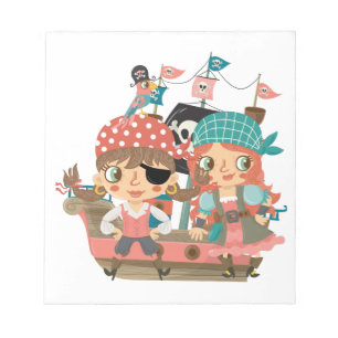 Bloc-note Pirates Girly