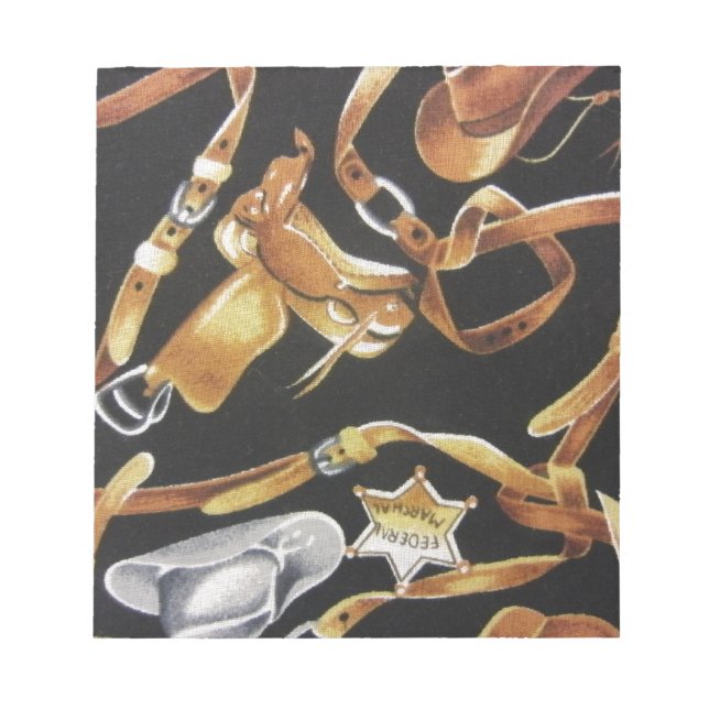 Bloc-note Piste occidentale (Devant)