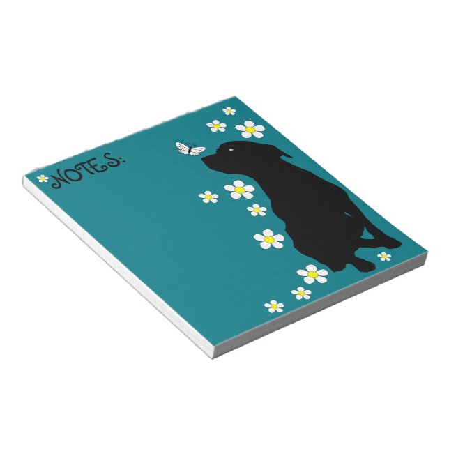 Bloc-note Pitbull Dog Love And Daisy Publier Des Notes (Incliné)