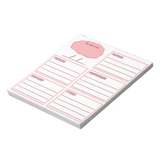 Bloc-note Planificateur de 5 jours