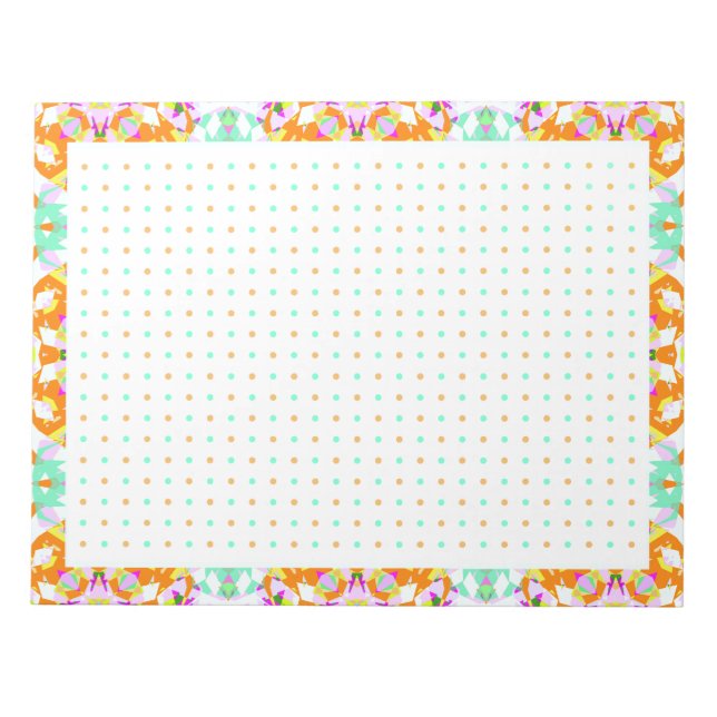 Bloc-note Planificateur de productivité BuJo de grille de po (Devant)