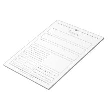 Planificateur quotidien minimaliste, 8,5 po x 11 p