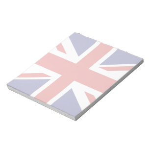 Bloc-note Plaquettes de drapeau britannique   Conception Uni