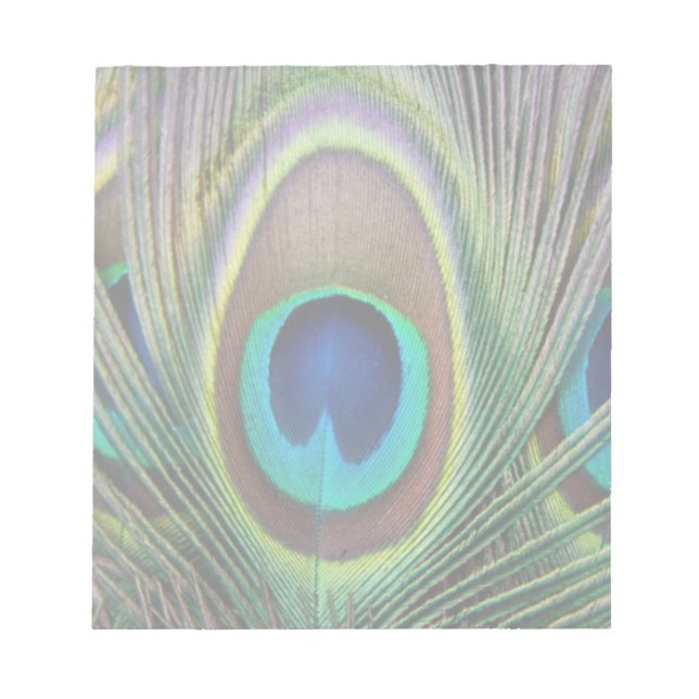Bloc-note Plumes de paon (Devant)