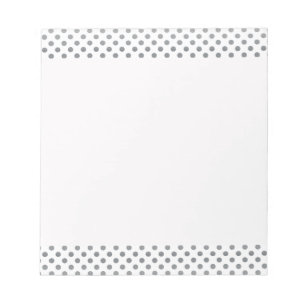 Bloc-note Pois Silver Gradient par Shirley Taylor