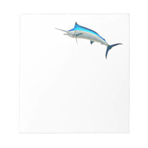 Bloc-note Poisson Blue Marlin