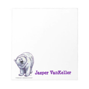 Bloc-note Polar Bear Stationery