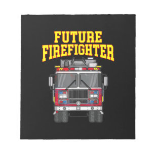 Bloc-note Pompiers De Papa-Son Nephew Boys Futur Feu