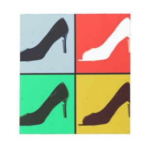 Bloc-note Pop art High Heel Pumps