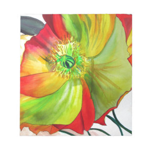 Bloc-note Poppy Art macro poppy