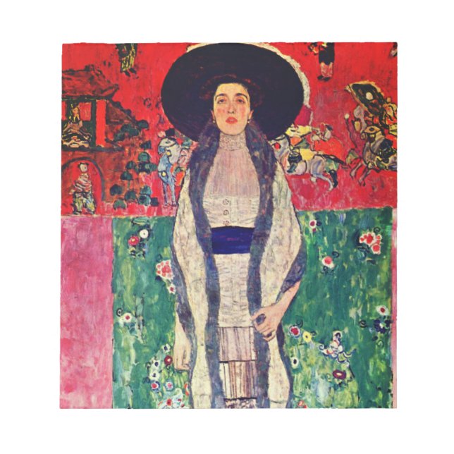 Bloc-note Portrait d'Adele Bloch-Bauer II par Gustav Klimt (Devant)