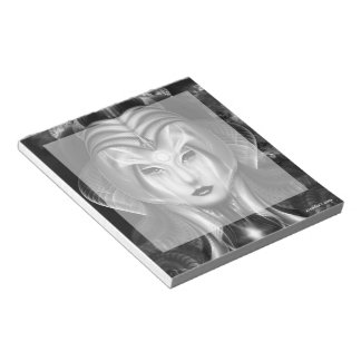 Bloc-note Portrait De Cyiria Minuit Lumineux