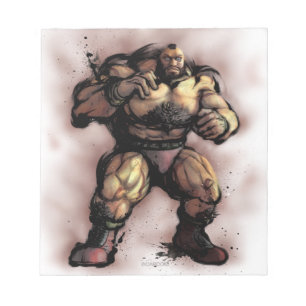 Bloc-note Position de Zangief