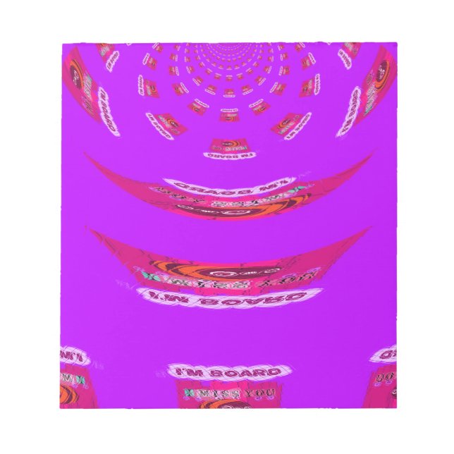 Bloc-note Pour drôle, je me manque de toi (Devant)