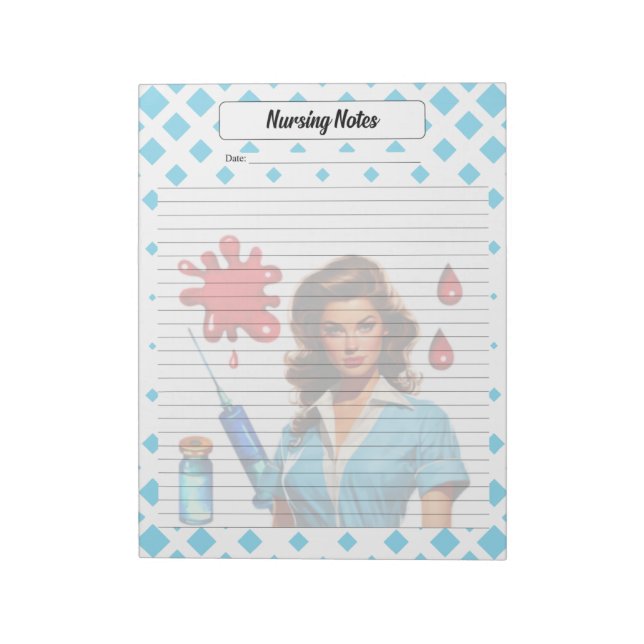 Bloc-note Pour Un Vivant _ Notes De Soins Infirmières (Tourné)