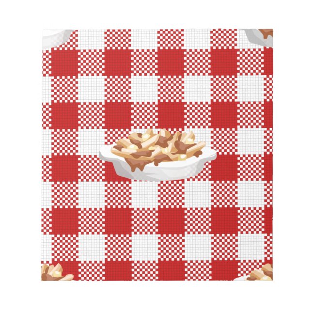 Bloc-note poutine (Devant)