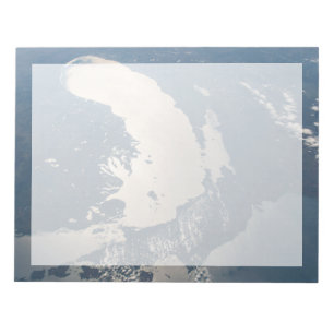 Bloc-note Poutres Sunglint Au Bord Du Lac Michigan