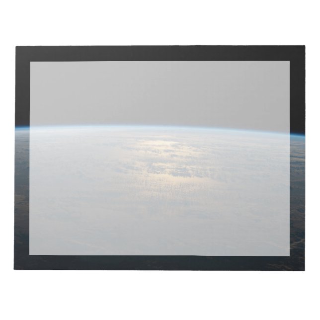 Bloc-note Poutres Sunglint Au Large D'Un Pacifique Sud En Pa (Devant)