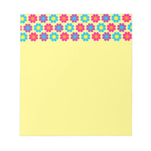 Bloc-note Pouvoir Fleur Rétro