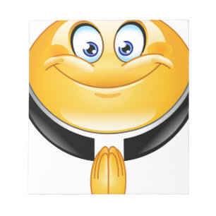Bloc-note prêtre émoji
