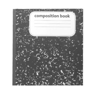 Bloc-note Professeur de livre de composition