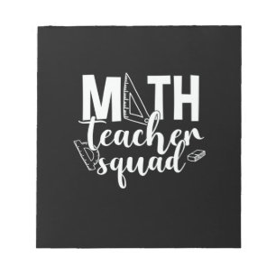 Bloc-note Professeur de mathématiques Équipe d'enseignants d